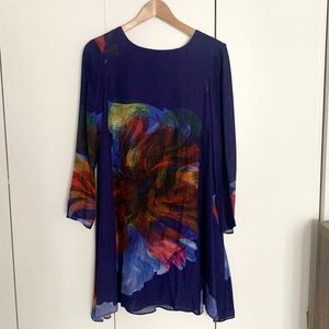 Silk Leifsdottir mini dress in size S.